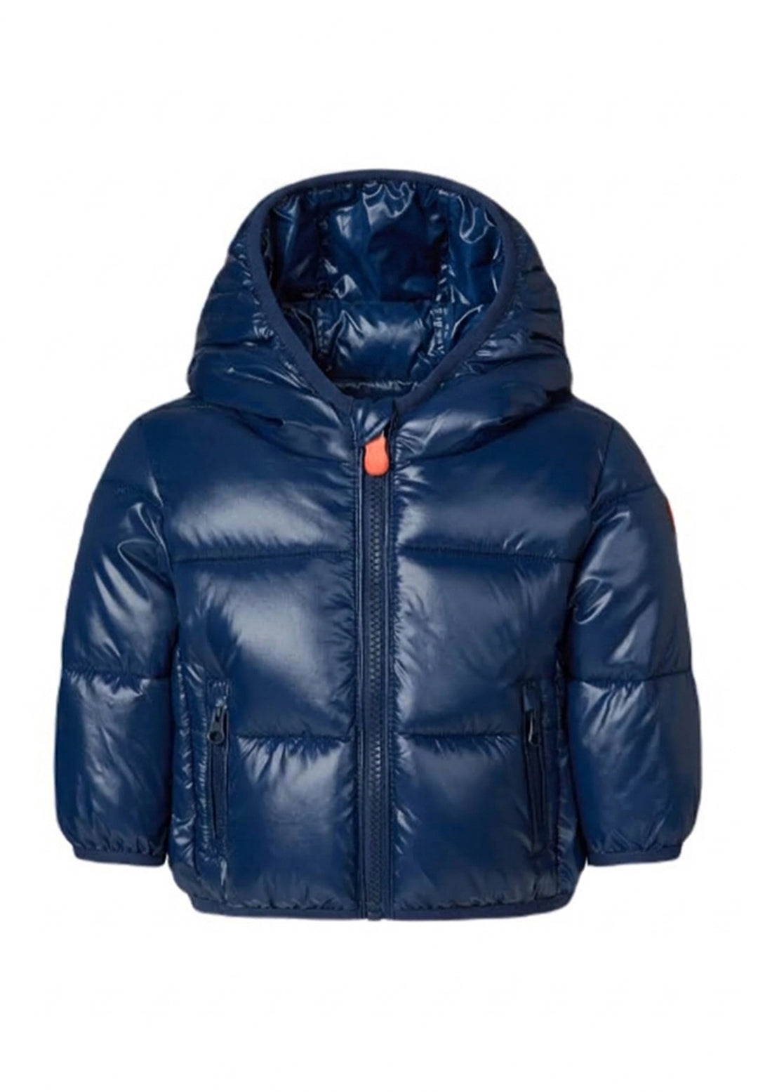 Blaue Jacke für Neugeborene