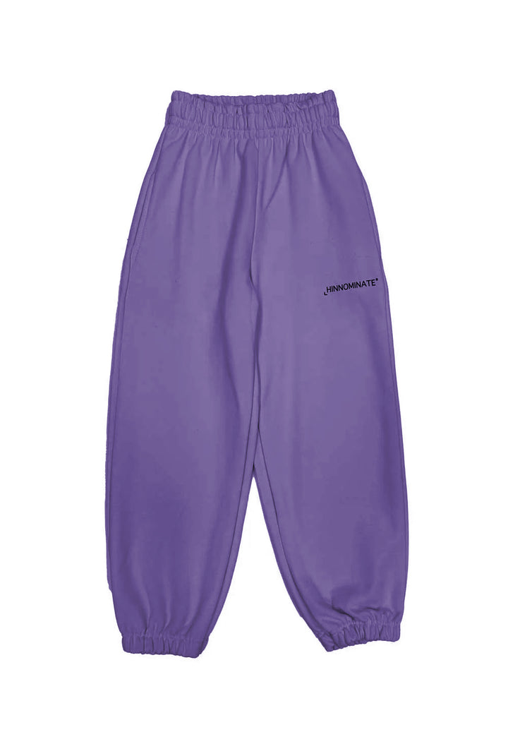 Pantalón de chándal morado para niña