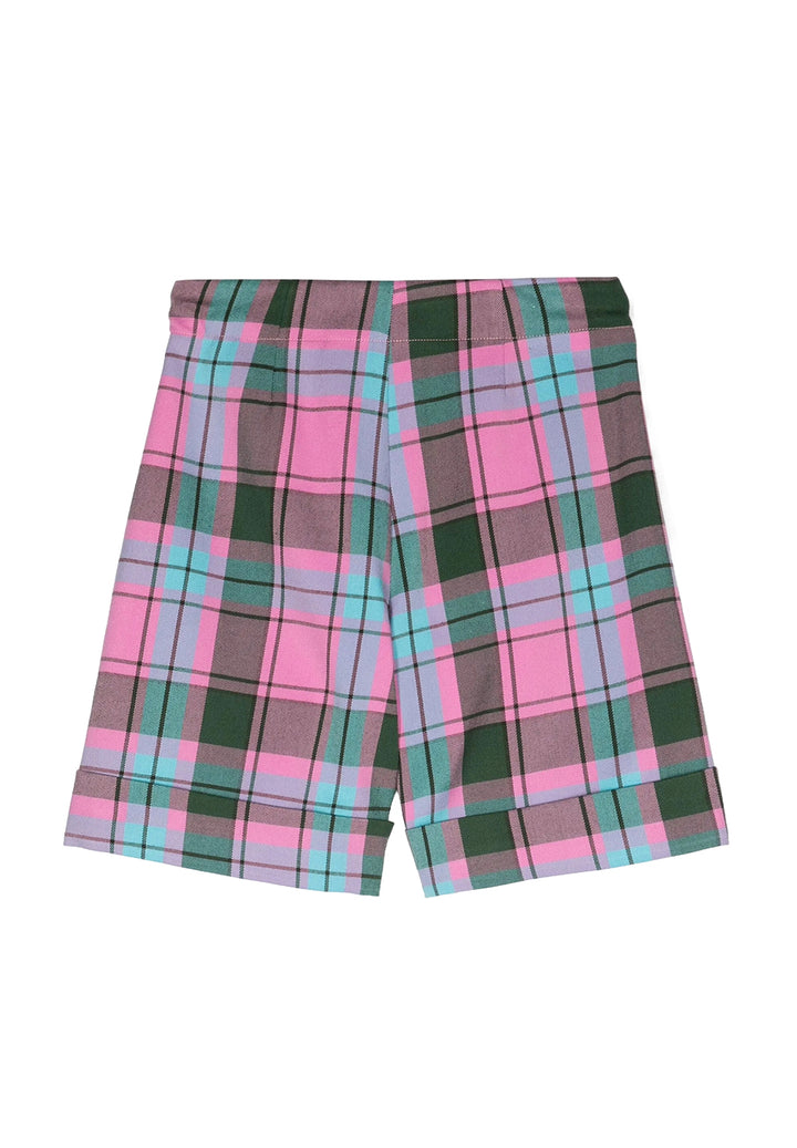 Mehrfarbige Bermudashorts für Mädchen