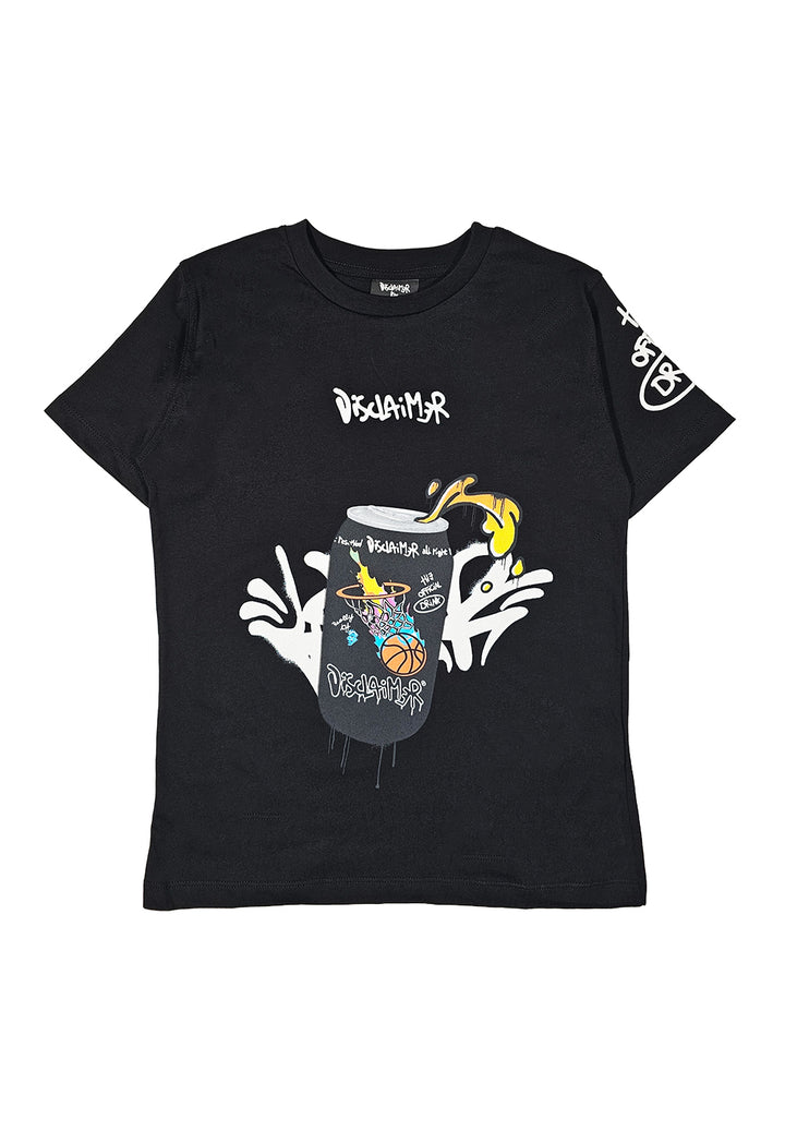 Camiseta negra para niño