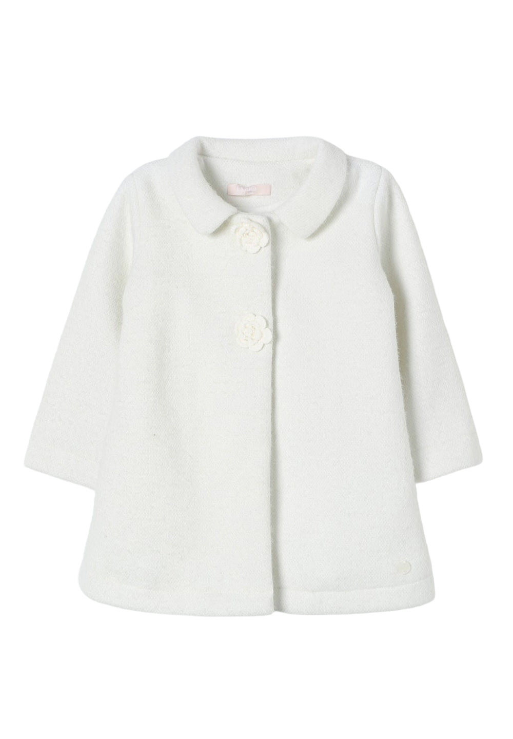 Weißer Mantel für Baby Mädchen
