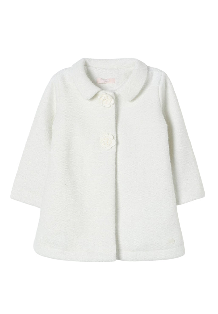 Weißer Mantel für Baby Mädchen