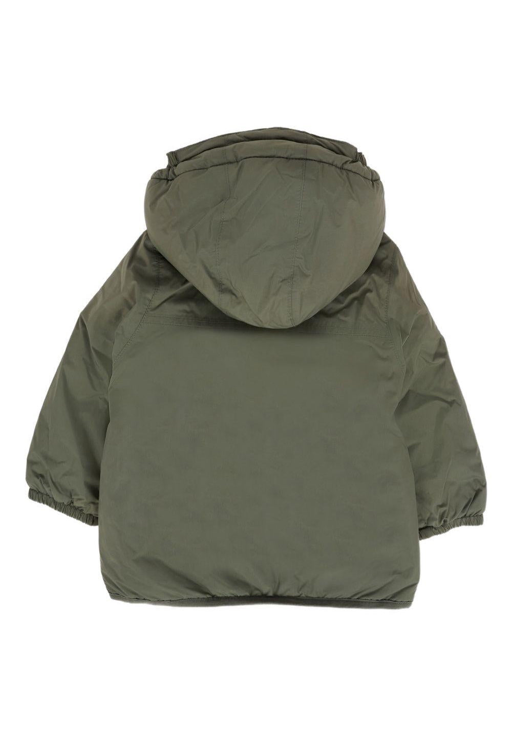 Grüne Jacke für Neugeborene