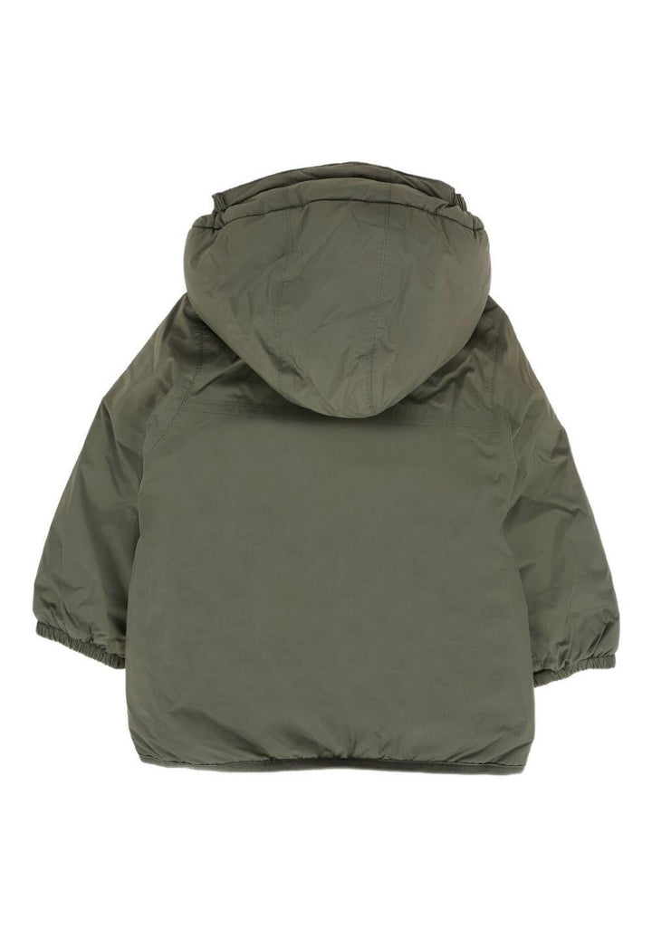 Grüne Jacke für Neugeborene