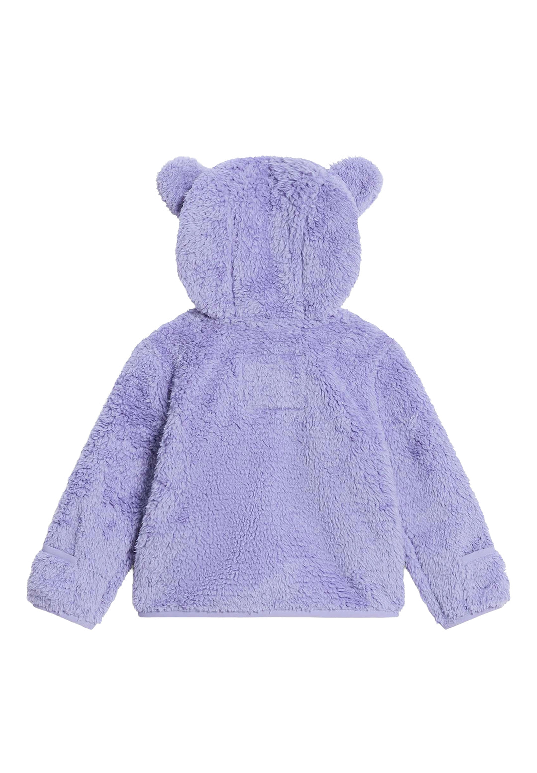 Lila Teddy-Sweatshirt für Neugeborene