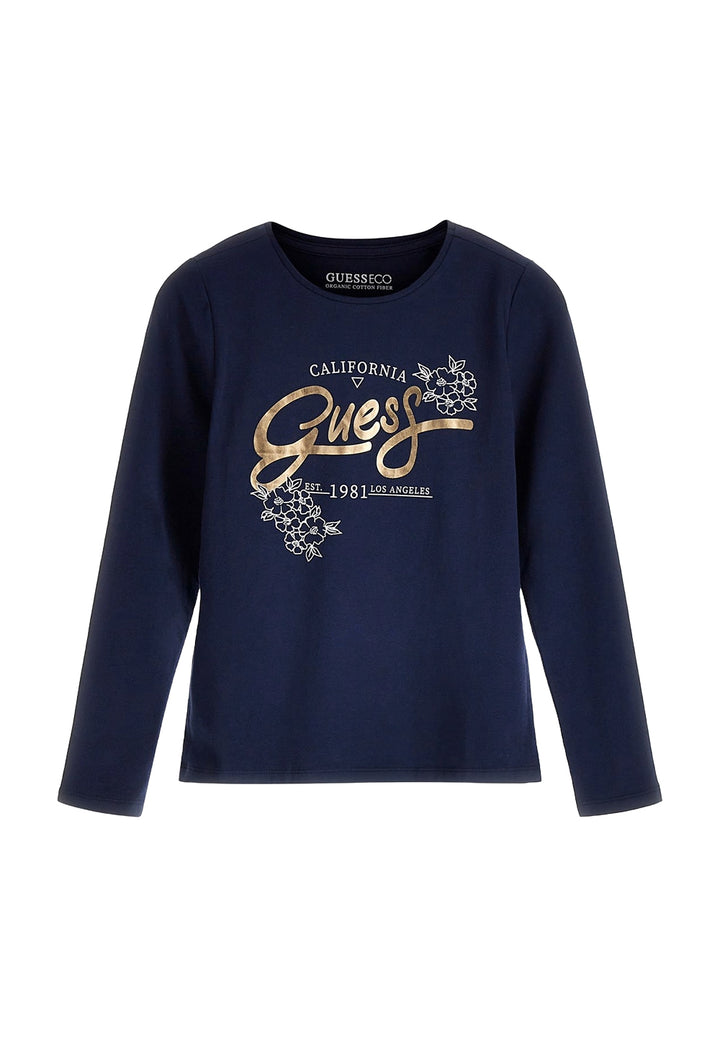 Blaues T-Shirt für Mädchen