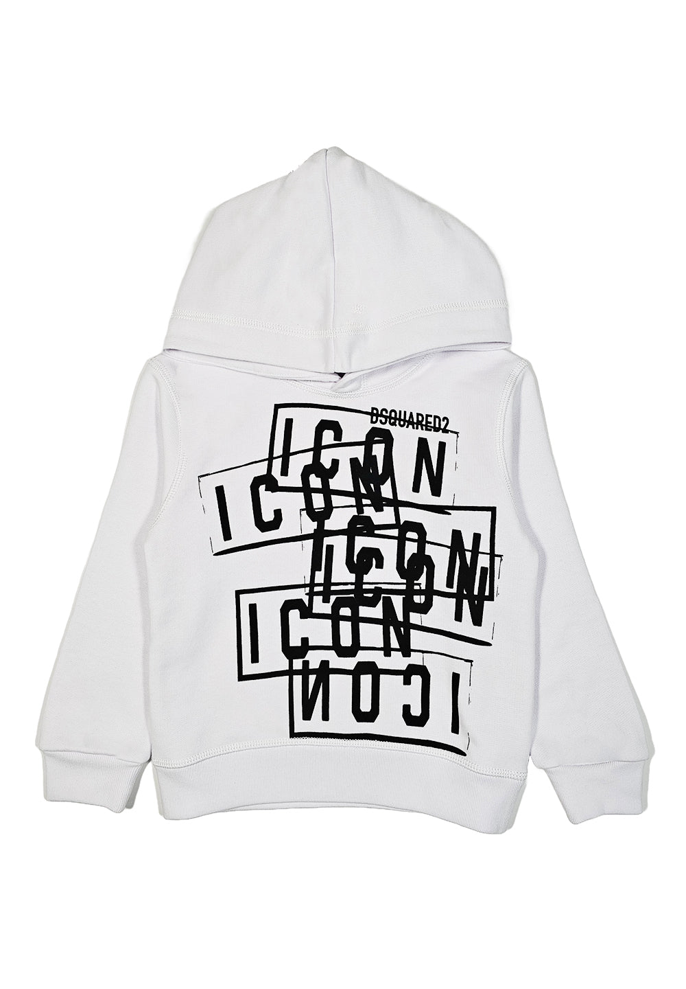 White hooded sweatshirt for kids