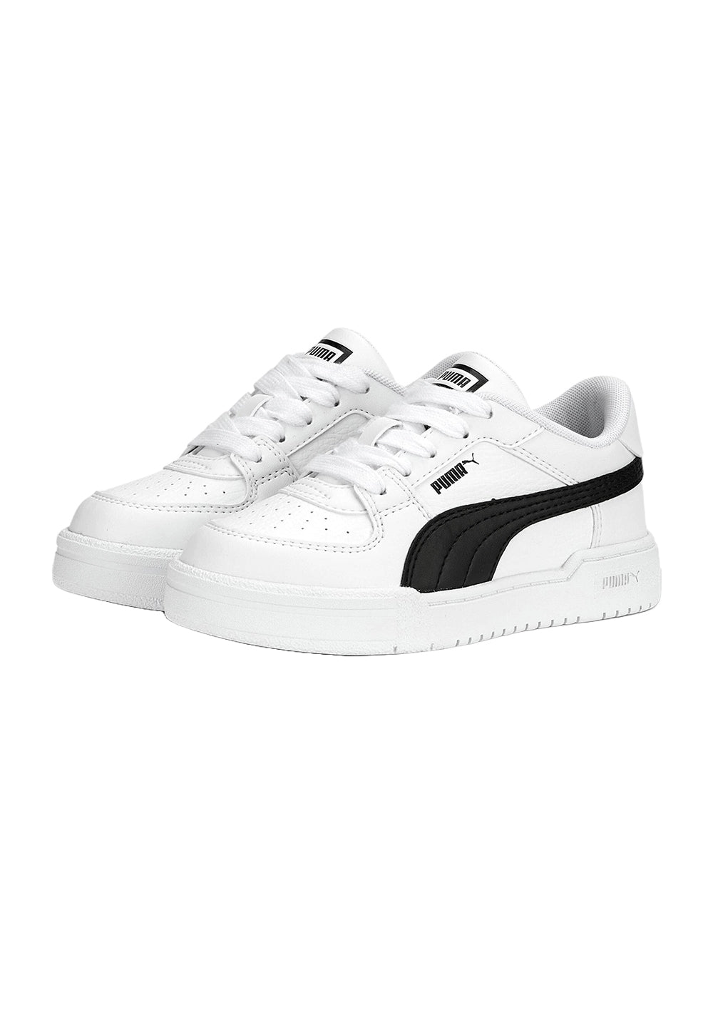 Chaussures noires et blanches pour enfants