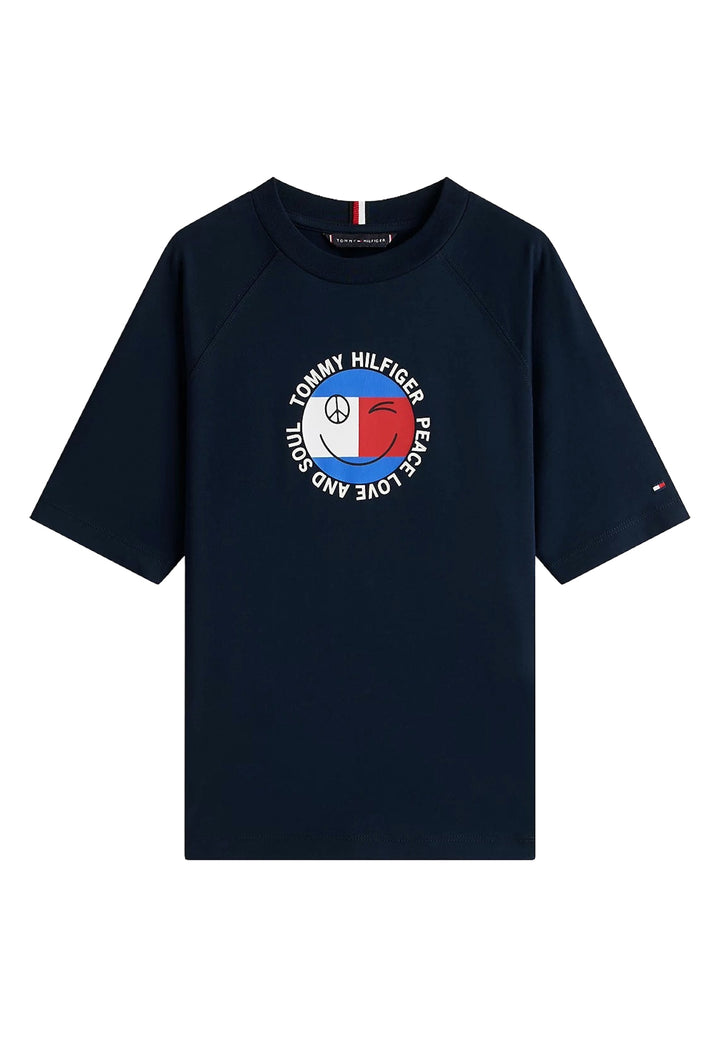 Marineblaues T-Shirt für Jungen