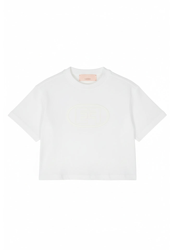 White baby girl t-shirt