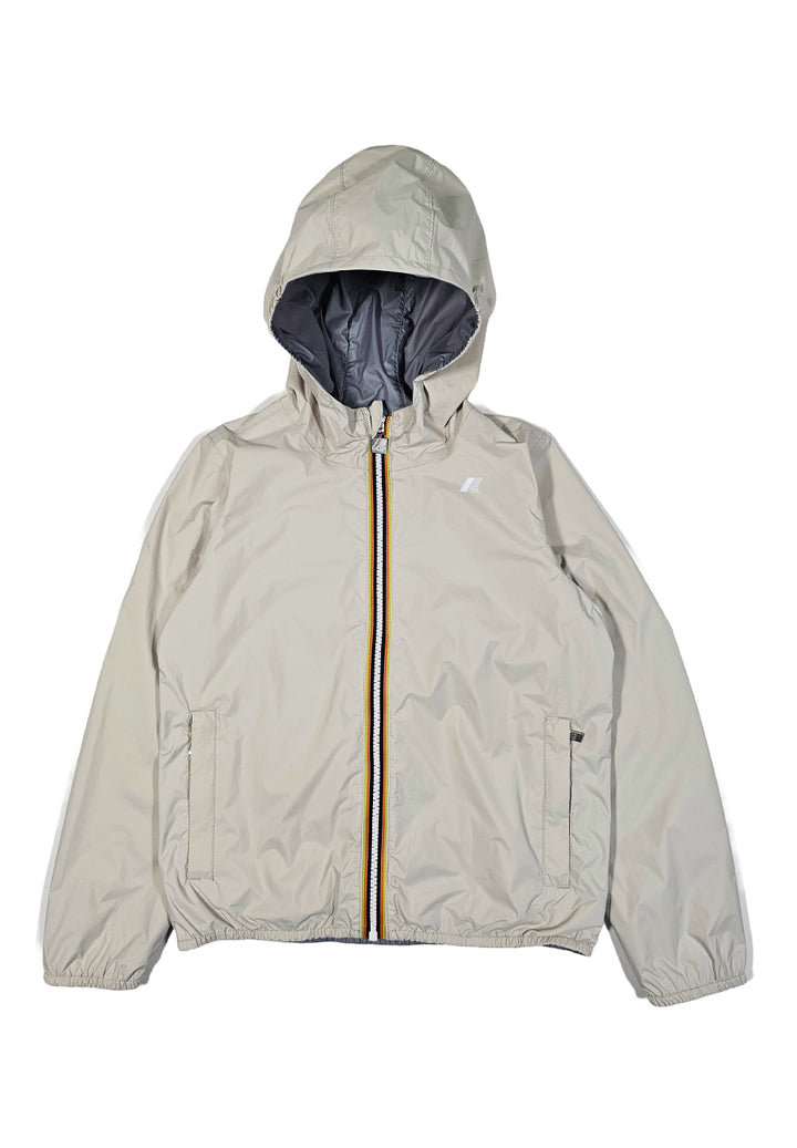 Reversible grey jacket for boys