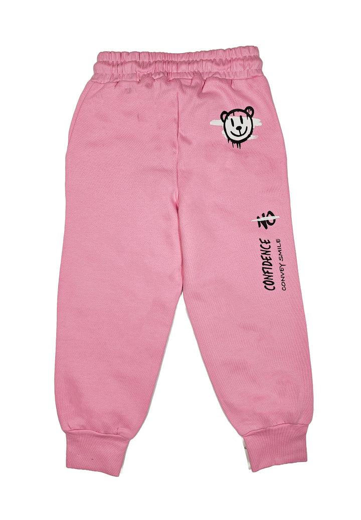 Pink sweatpants for girls