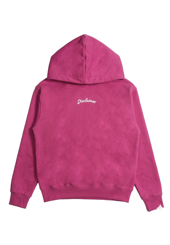 Fuchsia hoodie for girls