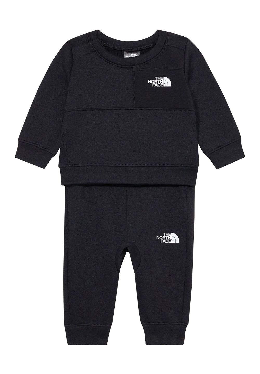 Ensemble sweat-shirt noir pour nouveau-né