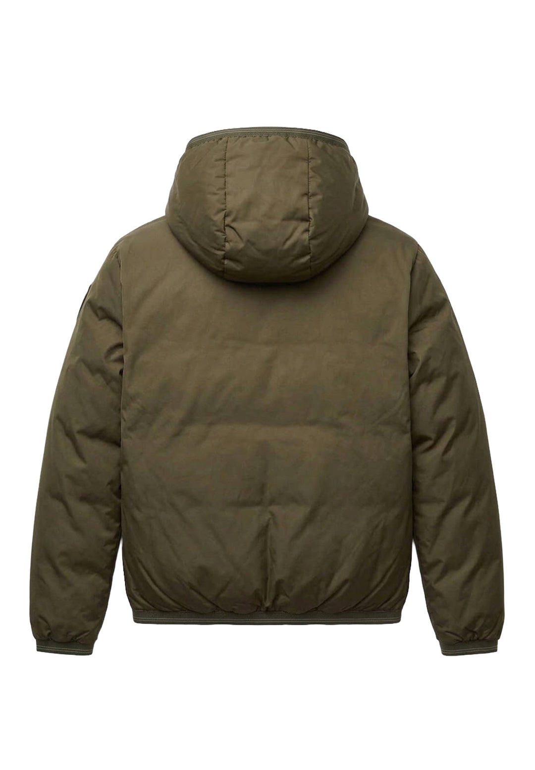 Chaqueta reversible verde para niño