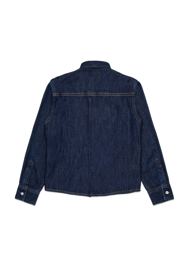 Blaues Jeanshemd für Kinder
