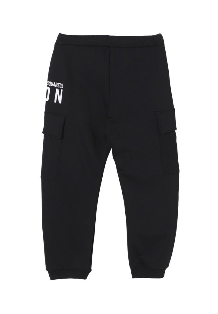 Pantalón de chándal negro para niño