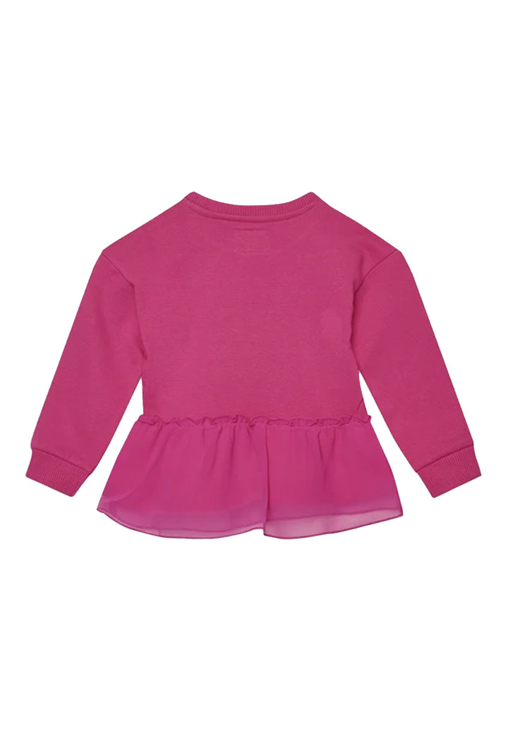 Fuchsia-Sweatshirt für Mädchen