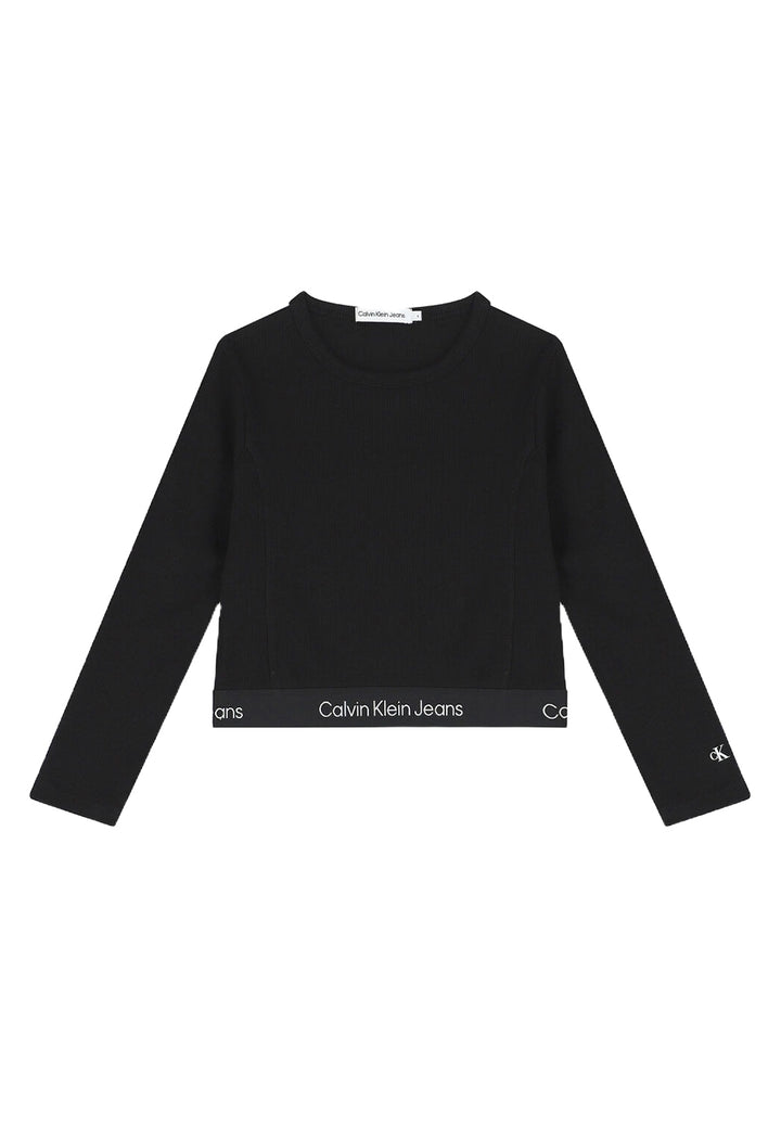 T-shirt noir pour fille