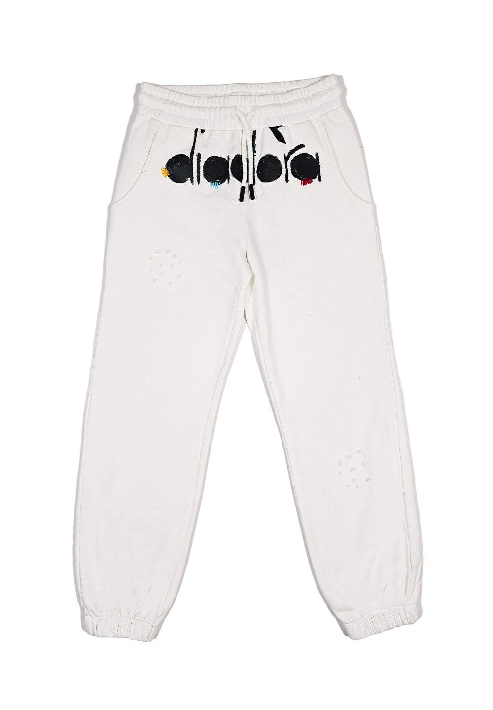 Pantalone felpa bianco per bambino - Primamoda kids