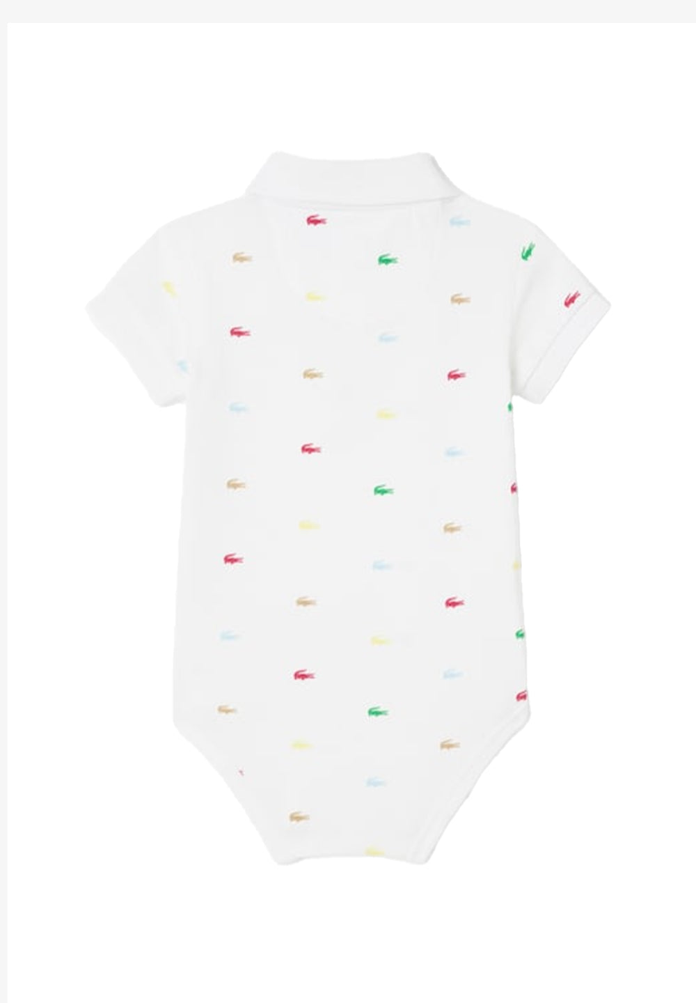 White baby bodysuit