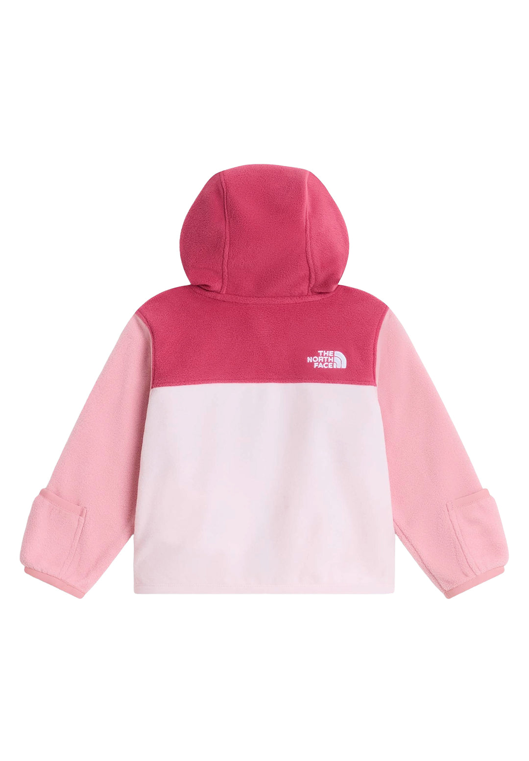 Pink fleece jacket for baby girl