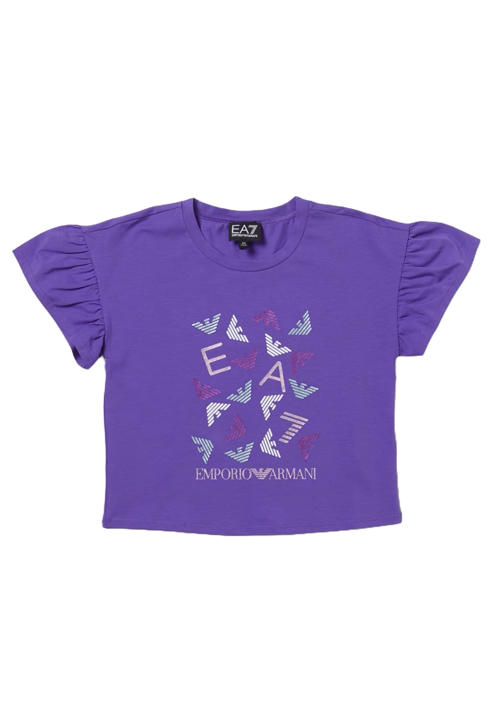 Lila T-Shirt für Mädchen