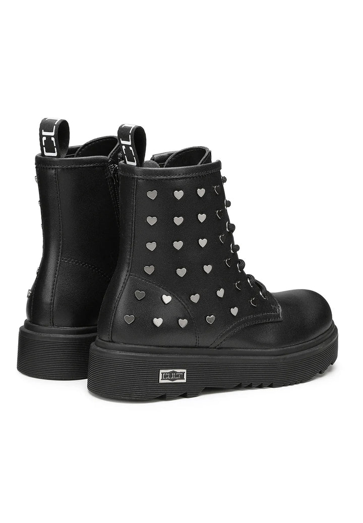 Schwarze Stiefeletten für Babymädchen