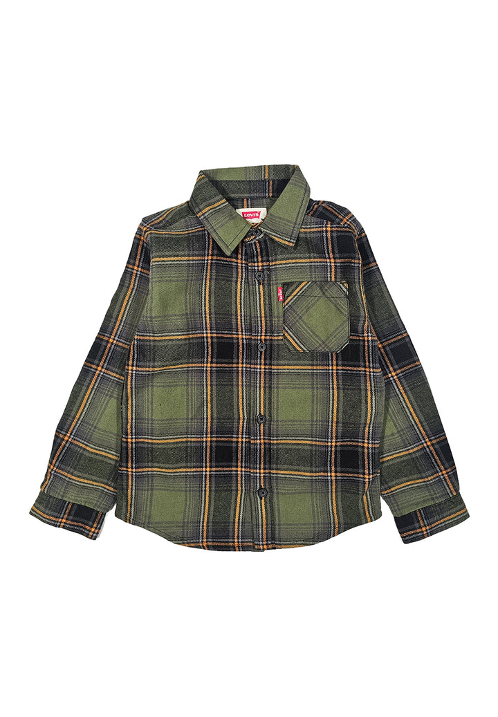 Chemise verte pour enfants