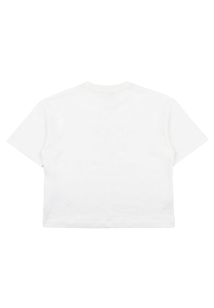 Weißes T-Shirt für Mädchen