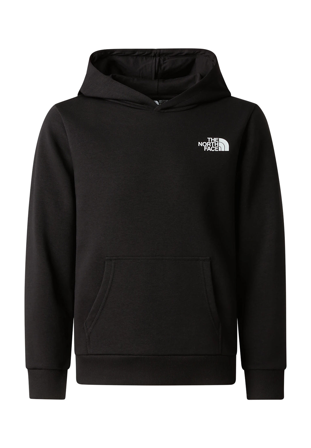 Black hooded sweatshirt for kids