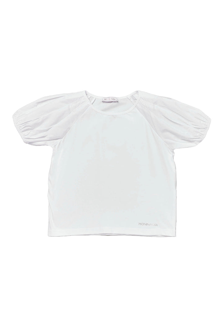 T-shirt bianca per bambina - Primamoda kids