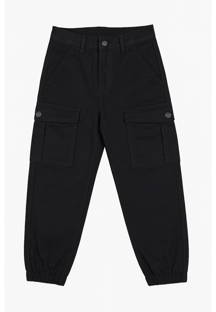 Schwarze Cargohose für Kinder
