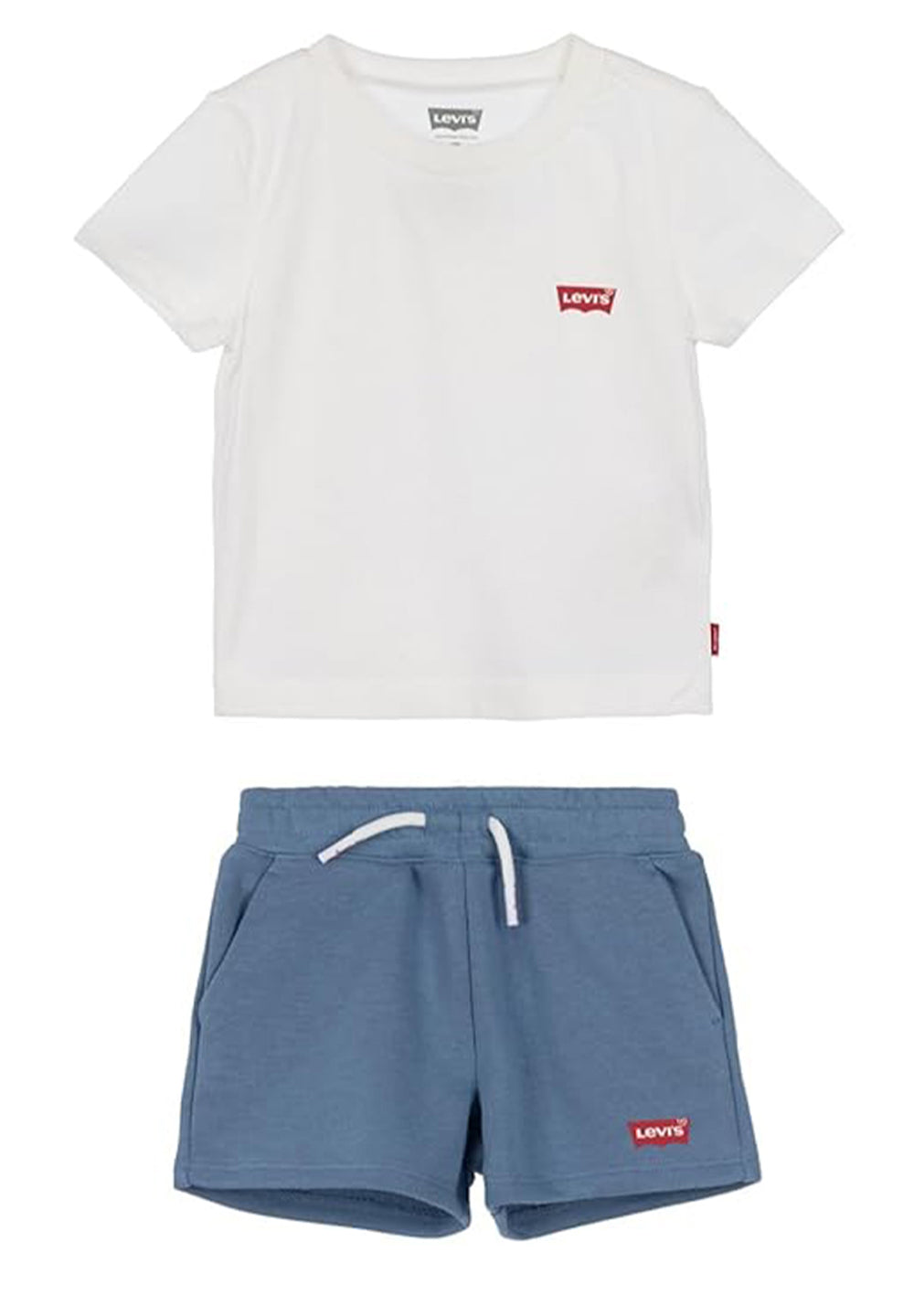 Weiß-blaues Set für Kinder