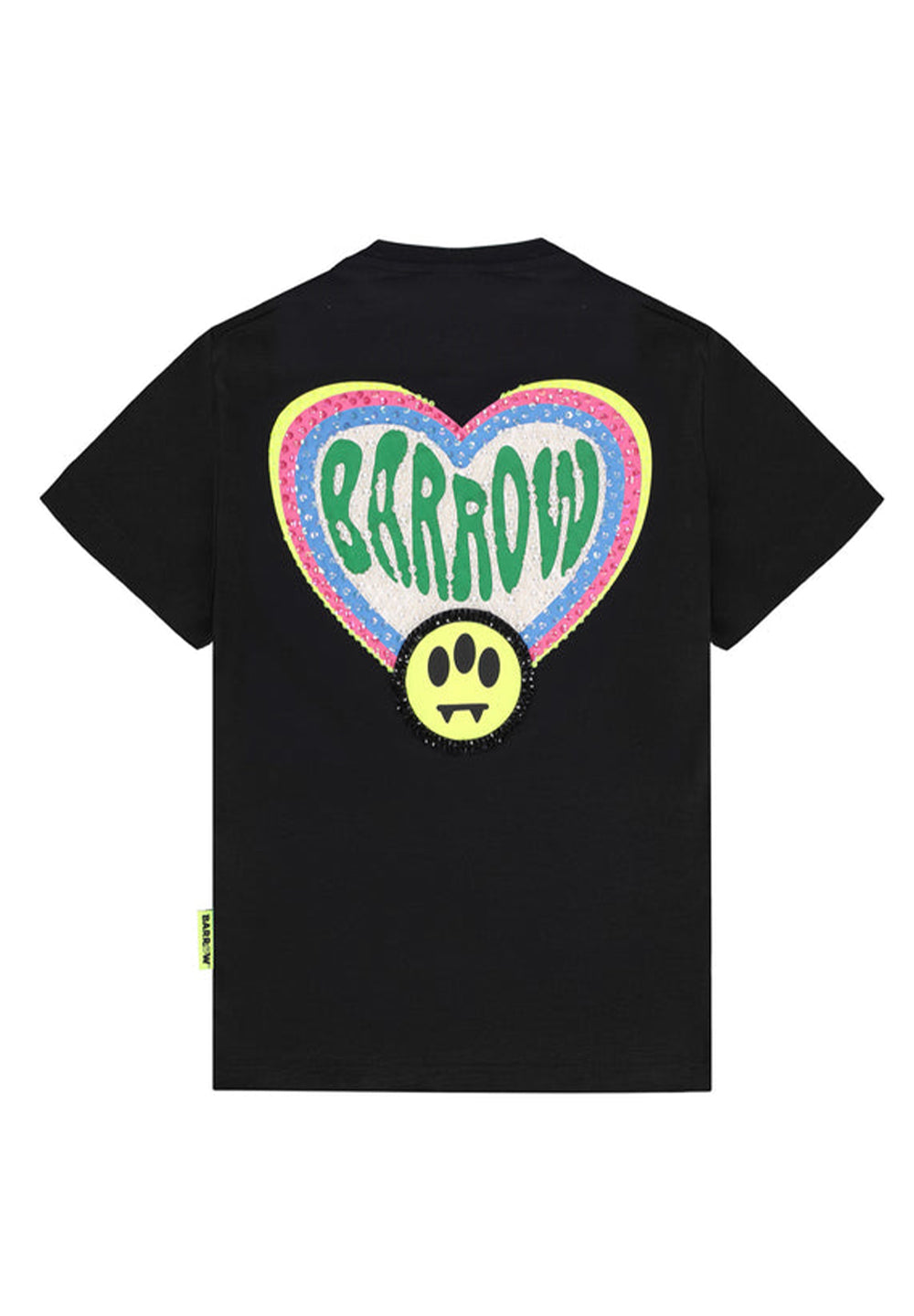 Camiseta negra para niña