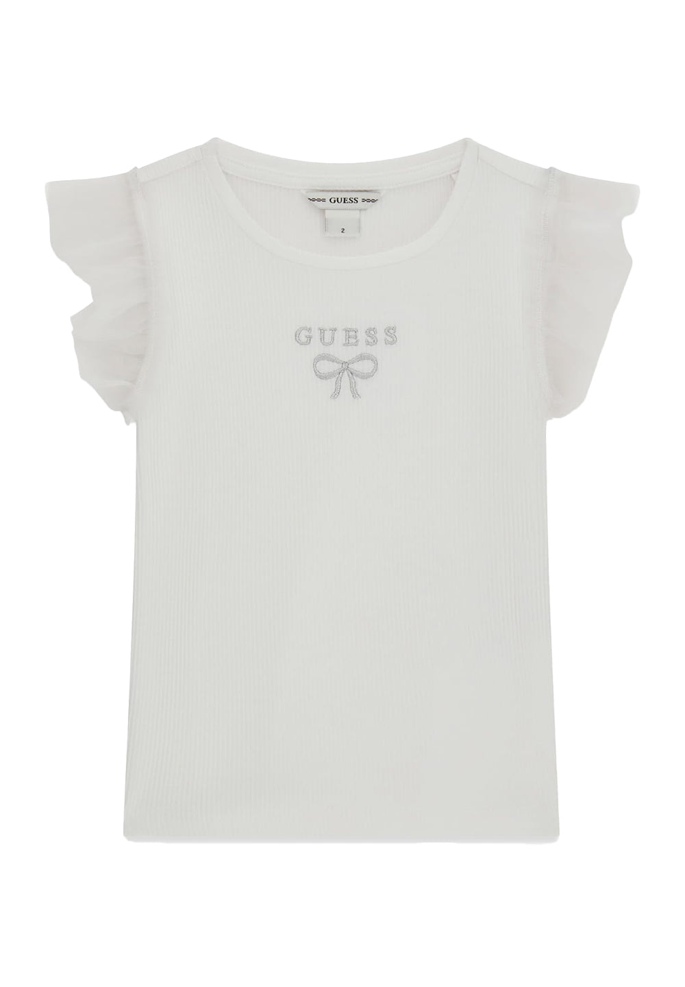 Camiseta blanca para niña