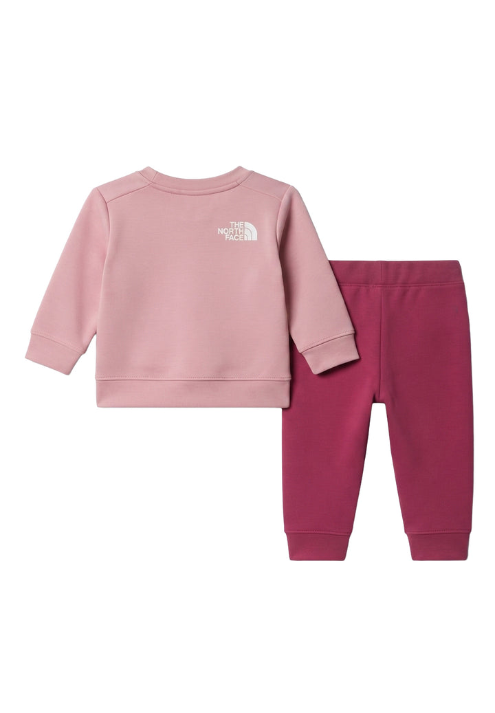 Sweatshirt-Set für Neugeborene in Pink-Fuchsia