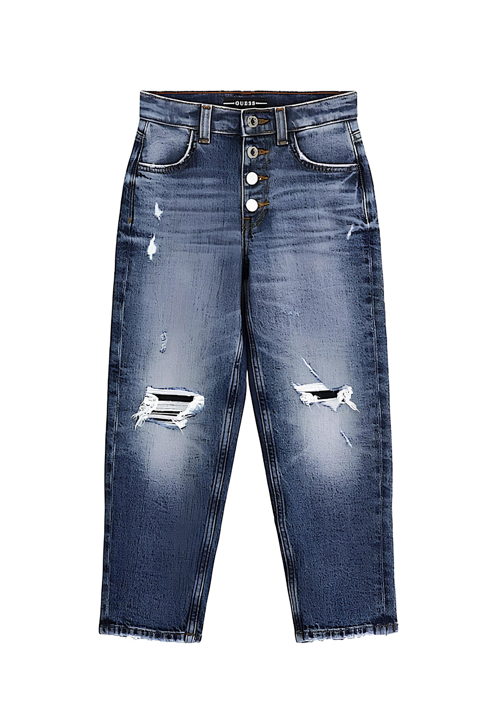 Jean bleu pour fille