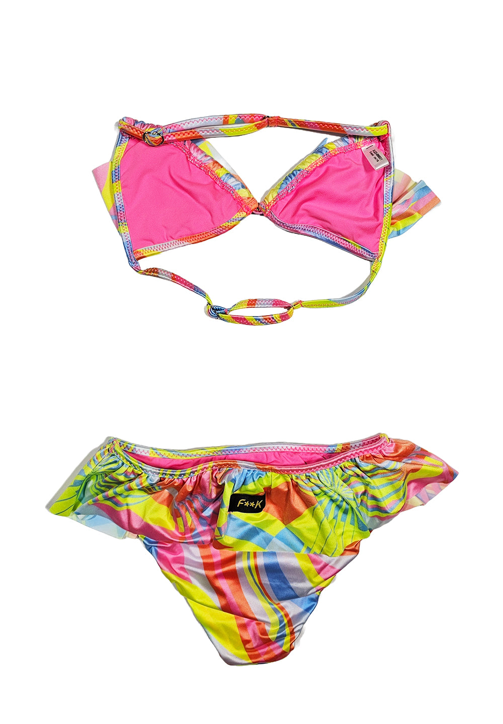Costume bikini multicolor per bambina - Primamoda kids