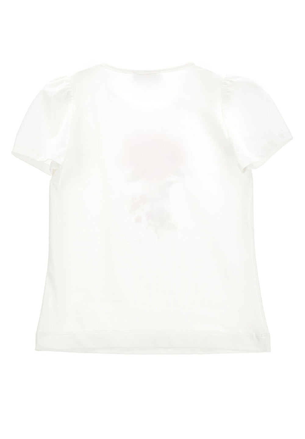 Camiseta blanca para niña