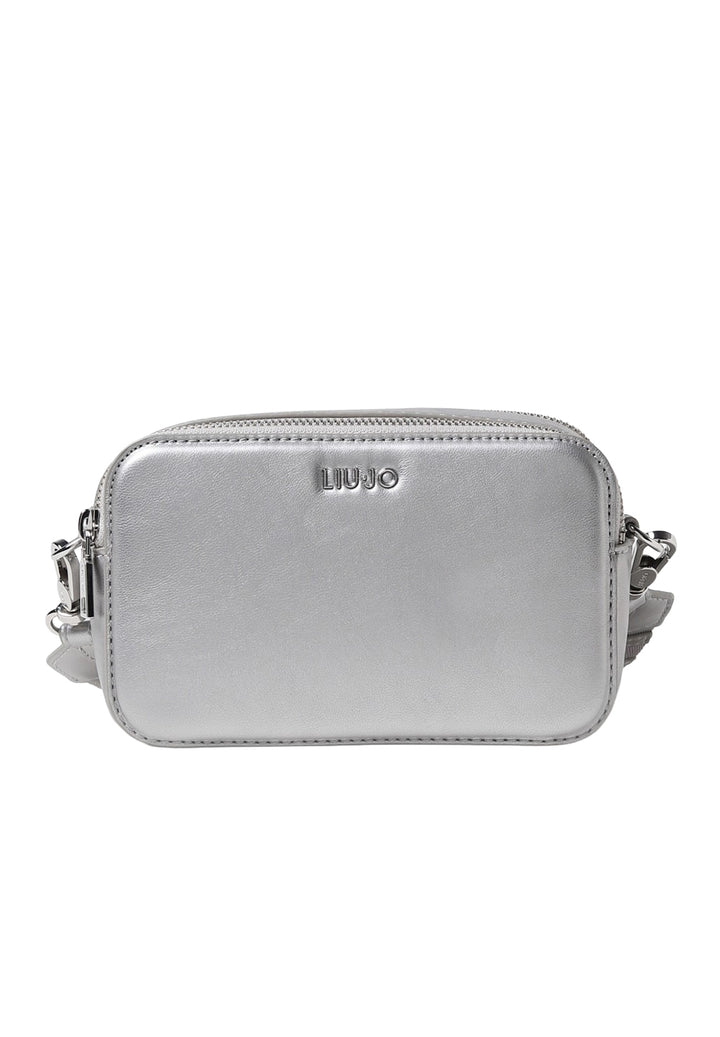 Bolso plateado para niña