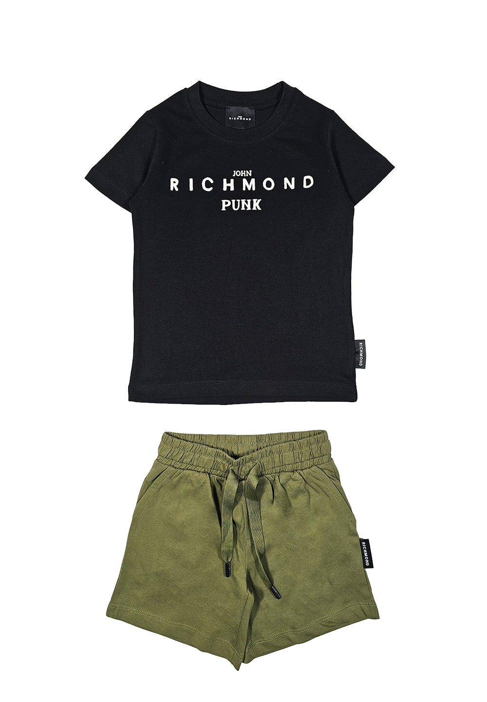 Completo nero-verde per bambino - Primamoda kids