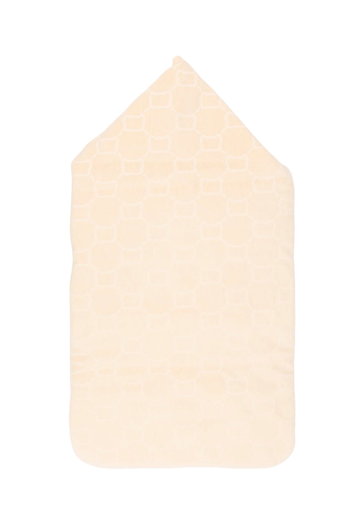 Beige chenille baby sleeping bag