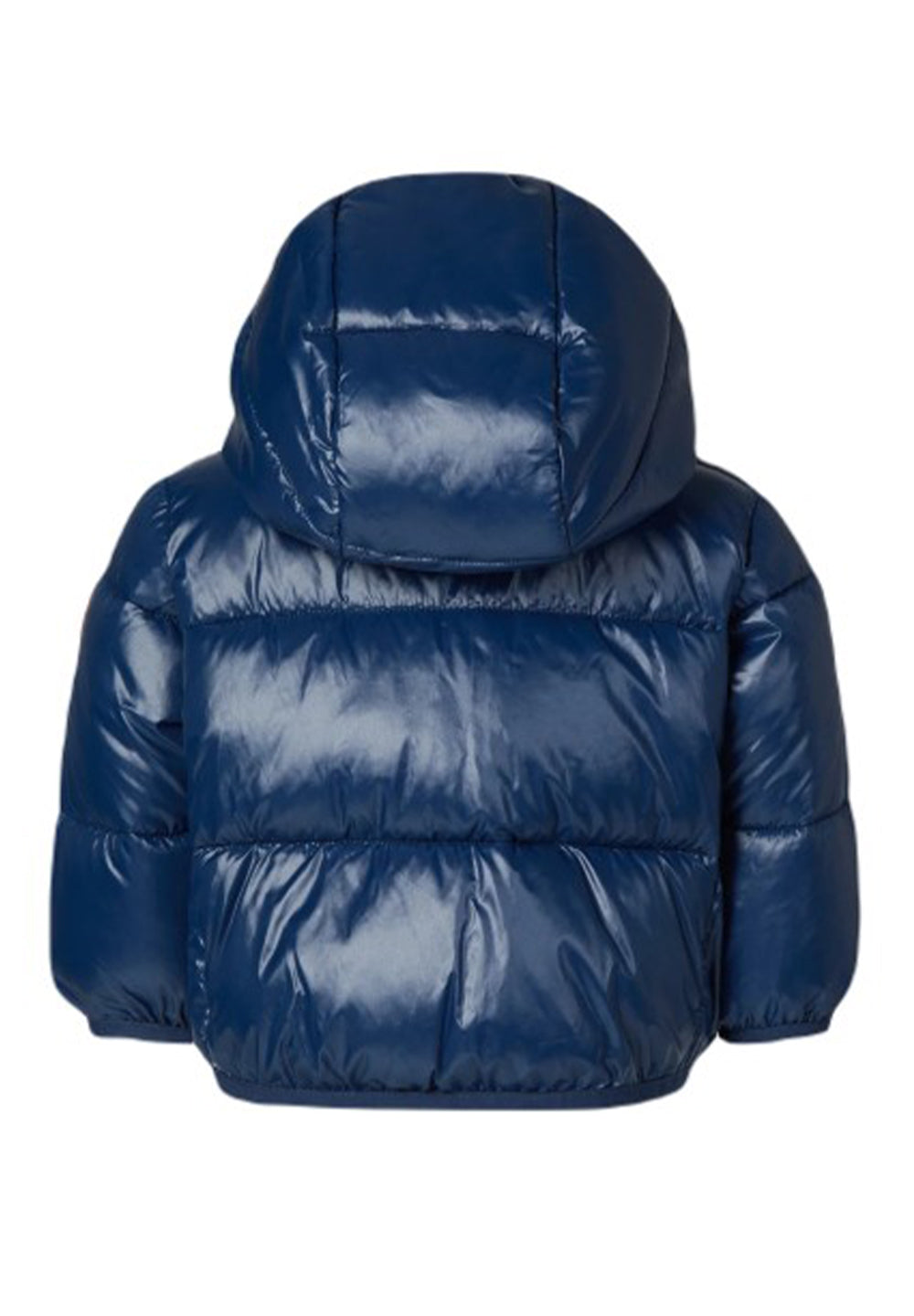 Blaue Jacke für Neugeborene