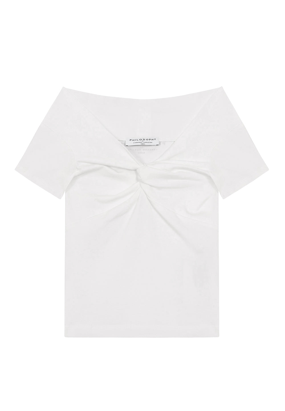 Camiseta blanca para niña