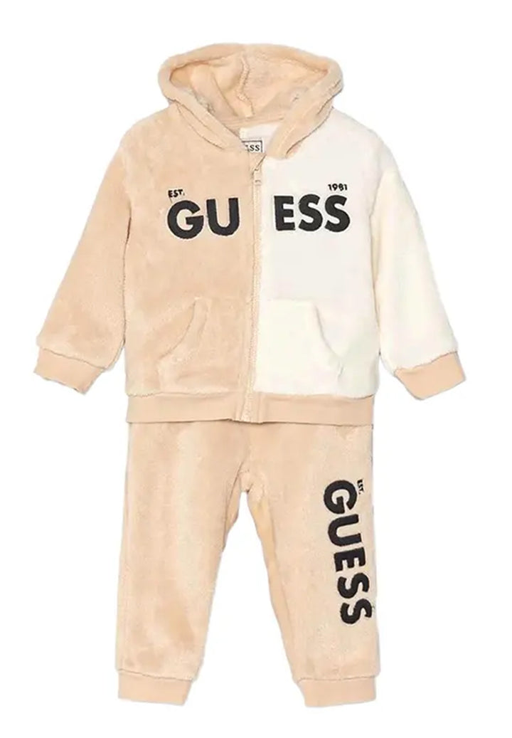 Conjunto beige para bebé niña