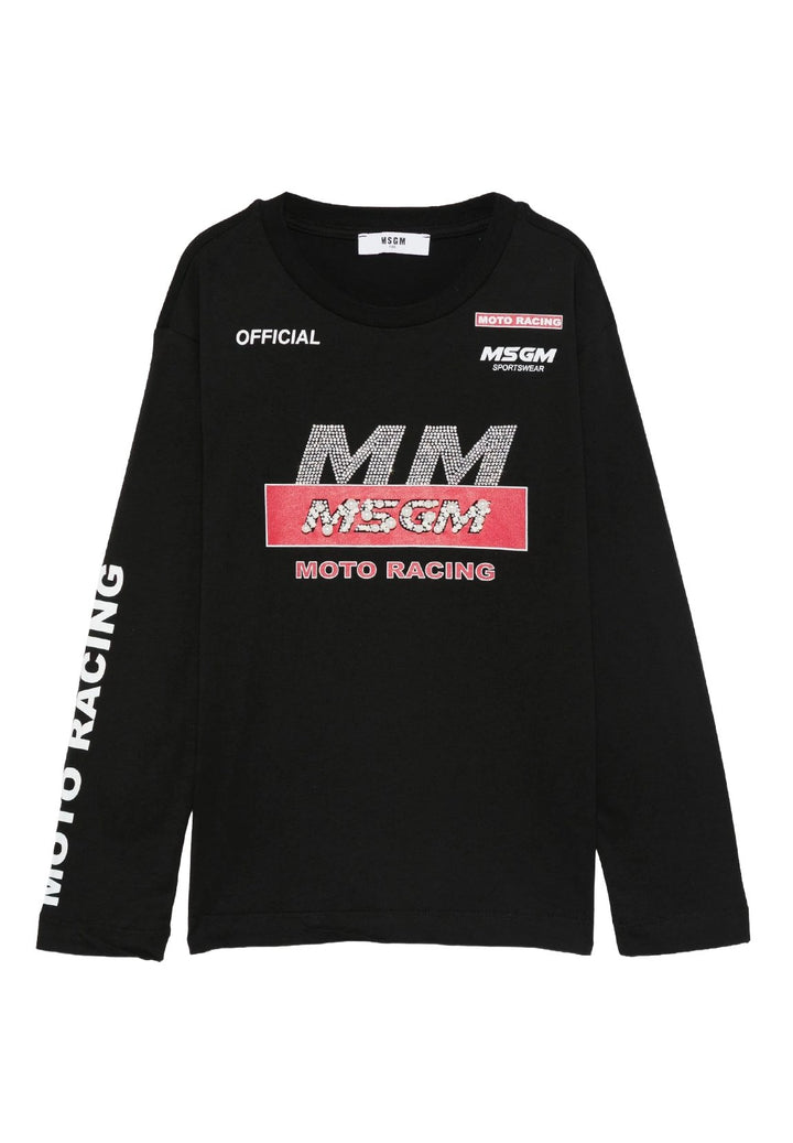 Camiseta negra para niña