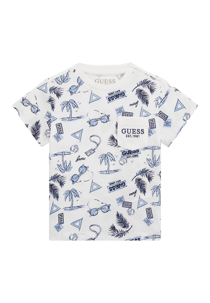 Weißes T-Shirt für Jungen