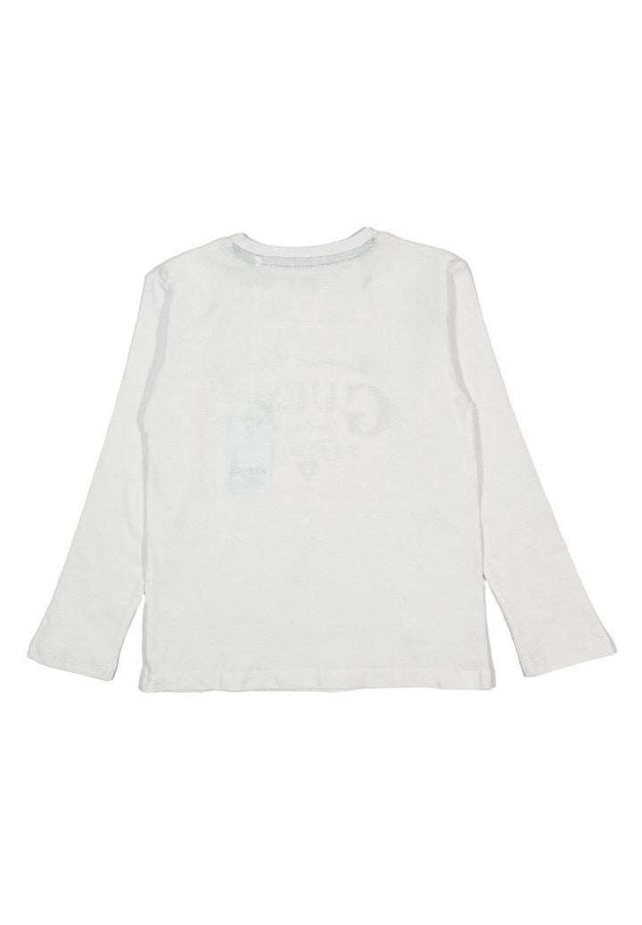 Weißes T-Shirt für Jungen