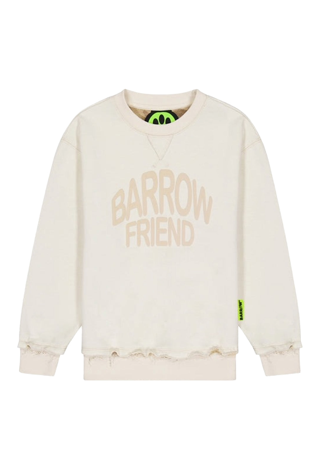 Unisex cream crewneck sweatshirt